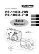 Olympus FE-110/X-705 Basic Manual