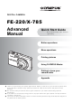 Olympus FE-220 Quick Start Manual