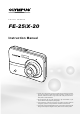 Olympus FE-25/X-20 Instruction Manual