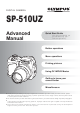 Olympus OLYMPUS SP-510UZ Advanced Manual