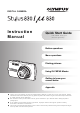 Olympus Stylus 830 Instruction Manual