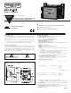 Omega DP6-MLPS1 Instruction Sheet