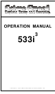 Crime Guard 533i 3 Operation Manual
