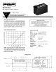 Omega PST-4130 Instruction Sheet