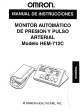 Omron HEM-712C Manual Del Instrucción