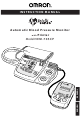 Omron INTELLISENSE HEM-705CP Instruction Manual