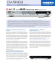 Onkyo DV DV-SP404 Specifications