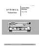 Optimus STAV-3780 Owner's Manual