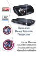 Optoma Home Theatre Projector User Manual