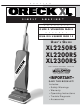 Oreck SIMPLY AMAZING XL2250RS User Manual
