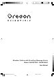 Oregon Scientific BAR933HG User Manual