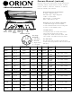 Orion 2100HCCA Owner's Manual