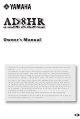 Yamaha AD8HR Owner's Manual