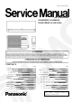 Panasonic CS-HE9DKE Service Manual