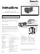 Panasonic AW-LZ17MD9 Instructions