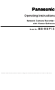 Panasonic BB-HNP15 Operating Instructions Manual