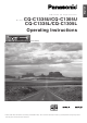 Panasonic C1305L Operating Instructions Manual