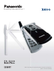 Panasonic EB-X400 Operating Instructions Manual