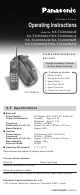 Panasonic KX-TC2000ALB Operating Instructions Manual