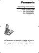 Panasonic KX-TG7200HK Operating Instructions Manual