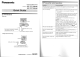 Panasonic KX-TG7102HK Quick Manual