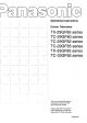 Panasonic TC-29GF80 Series Operating Instructions Manual