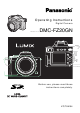 Panasonic Lumix DMC-FZ20GN Operating Instructions Manual