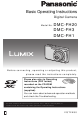 Panasonic Lumix DMC-FH1 Basic Operating Instructions Manual