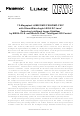 Panasonic Lumix DMC-FX50 Specification Sheet