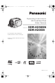 Panasonic SDR-H20GN Operating Instructions Manual