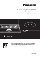 Panasonic LUMIX VQT1D44 Operating Instructions Manual