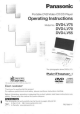 Panasonic DVD-LV55 Operating Manual