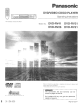 Panasonic DVD-RV21 Operating Instructions Manual