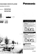 Panasonic DVD-RV20 Operating Instructions Manual