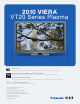 Panasonic Viera TC-P50VT20 Specification Sheet
