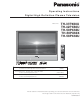 Panasonic TH-58PX25 Operating Instructions Manual