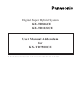 Panasonic KX-TD1232CE User Manual Addendum