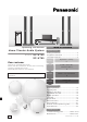 Panasonic SC-HT60 Operating Instructions Manual