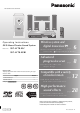 Panasonic SC-HT545 Operating Instructions Manual