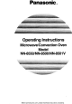 Panasonic NN-8501V User Manual