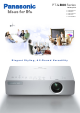 Panasonic PT-LB80 Series Specifications