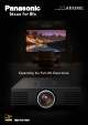 Panasonic PT-AE3000E Brochure & Specs