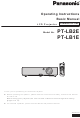Panasonic TQBJ0323-1 Operating Instructions Manual