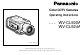 Panasonic WV-CL920A Operating Instructions Manual
