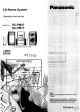 Panasonic SC-PM17 Operating Instructions Manual