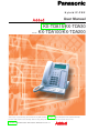 Panasonic KX-TDA15 User Manual