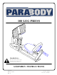 ParaBody Leg Press 100 Assembly Instructions Manual