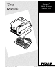 Paxar Monarch 9416 User Manual