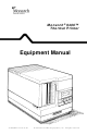 Monarch 9406 Equipment Manual