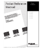 Paxar 9402 Reference Manual